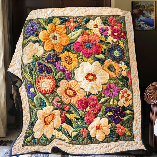 Flower WX0601013CL Quilt