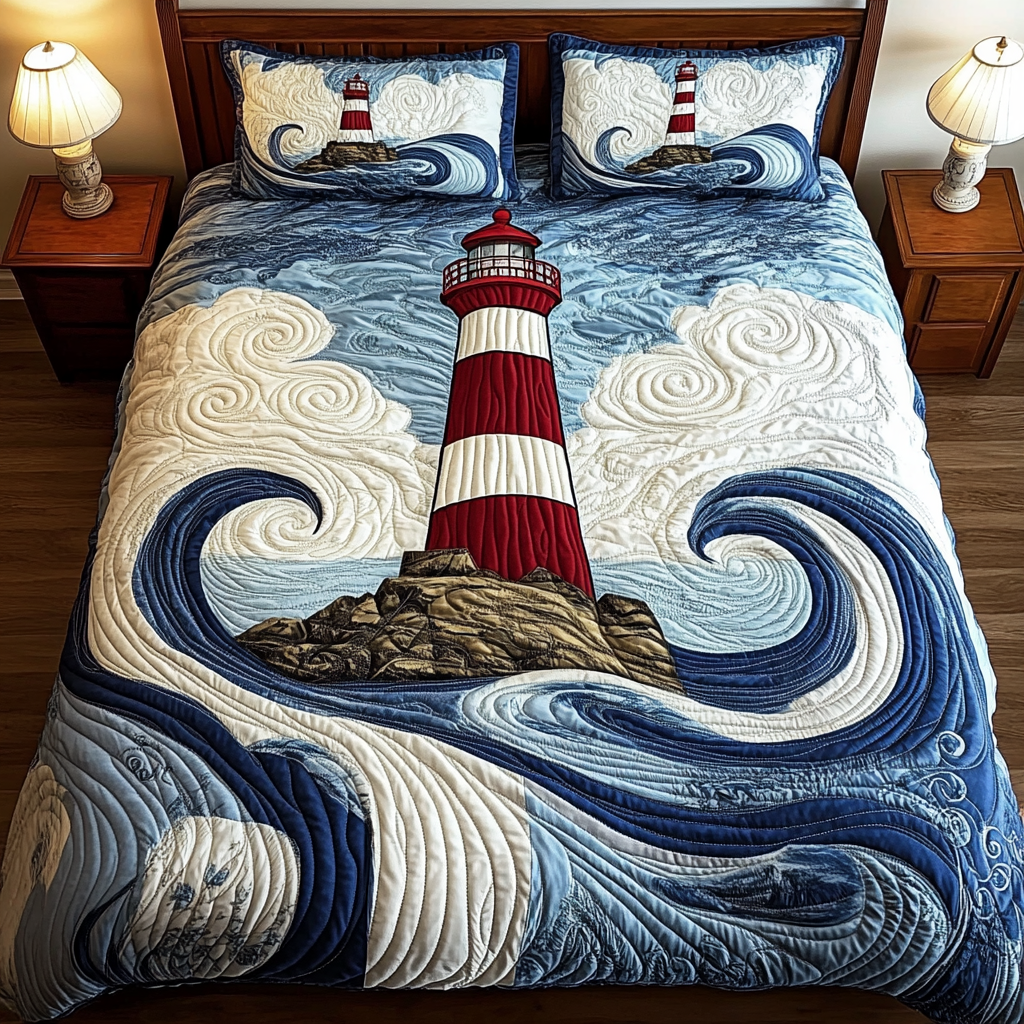 Lighthouse Dreams WG1501016CL Duvet Cover Set