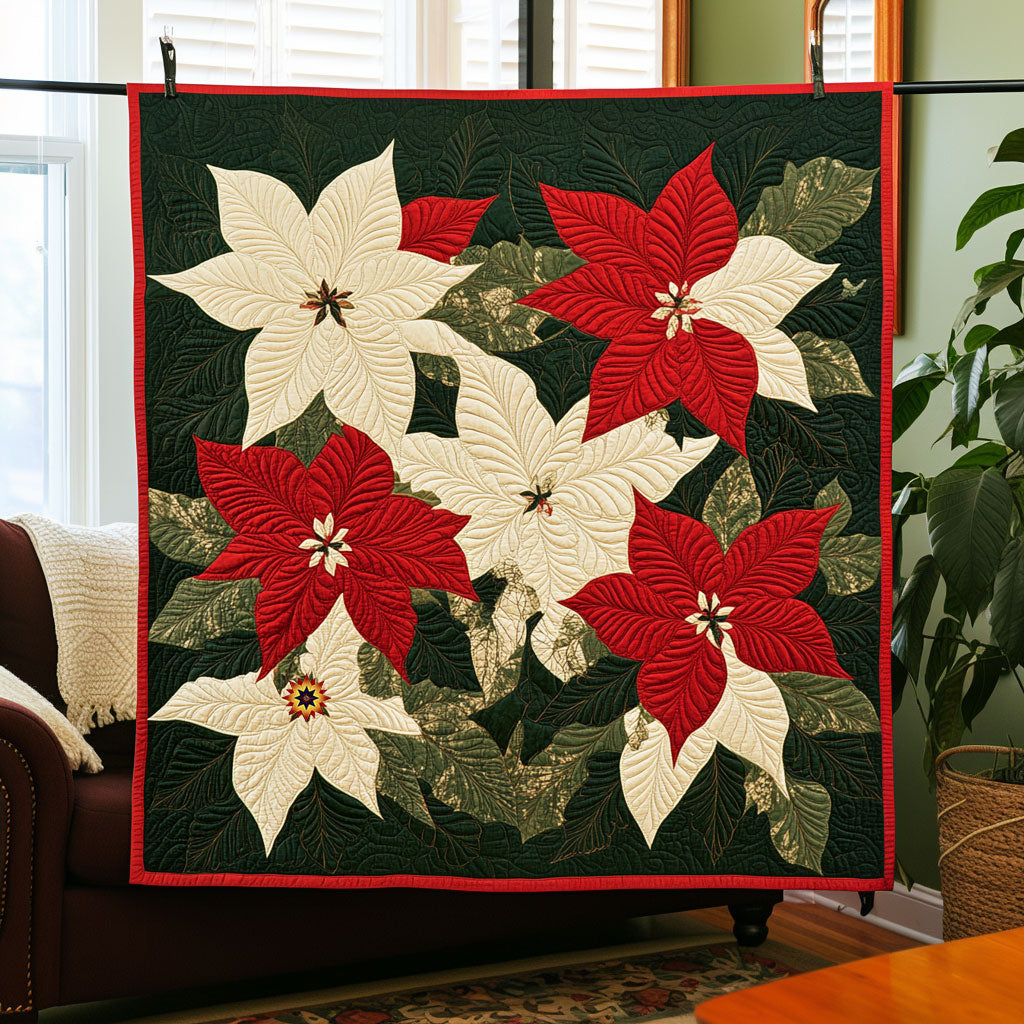 Poinsettia WJ1511023CL Quilt