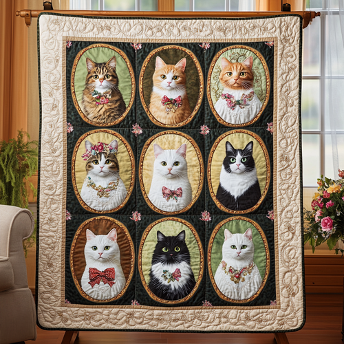 Cat Collection WG2112024CL Quilt