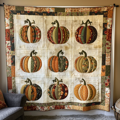 Pumpkin Garden XR20090011CL Quilt