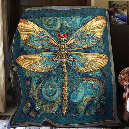 Royal Dragonfly WY2702110CL Quilt