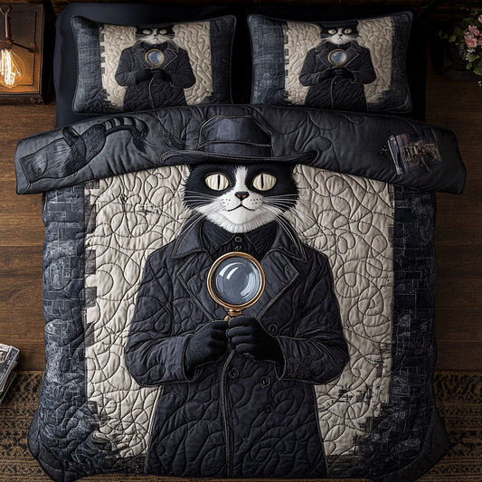 Vintage Detective CP2207037CL Duvet Cover Set