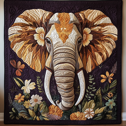 Elephant Majesty WG1501024CL Quilt