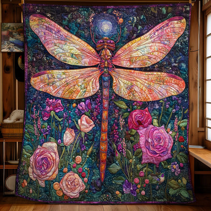Galaxy Dragonfly WY1911085CL Quilt