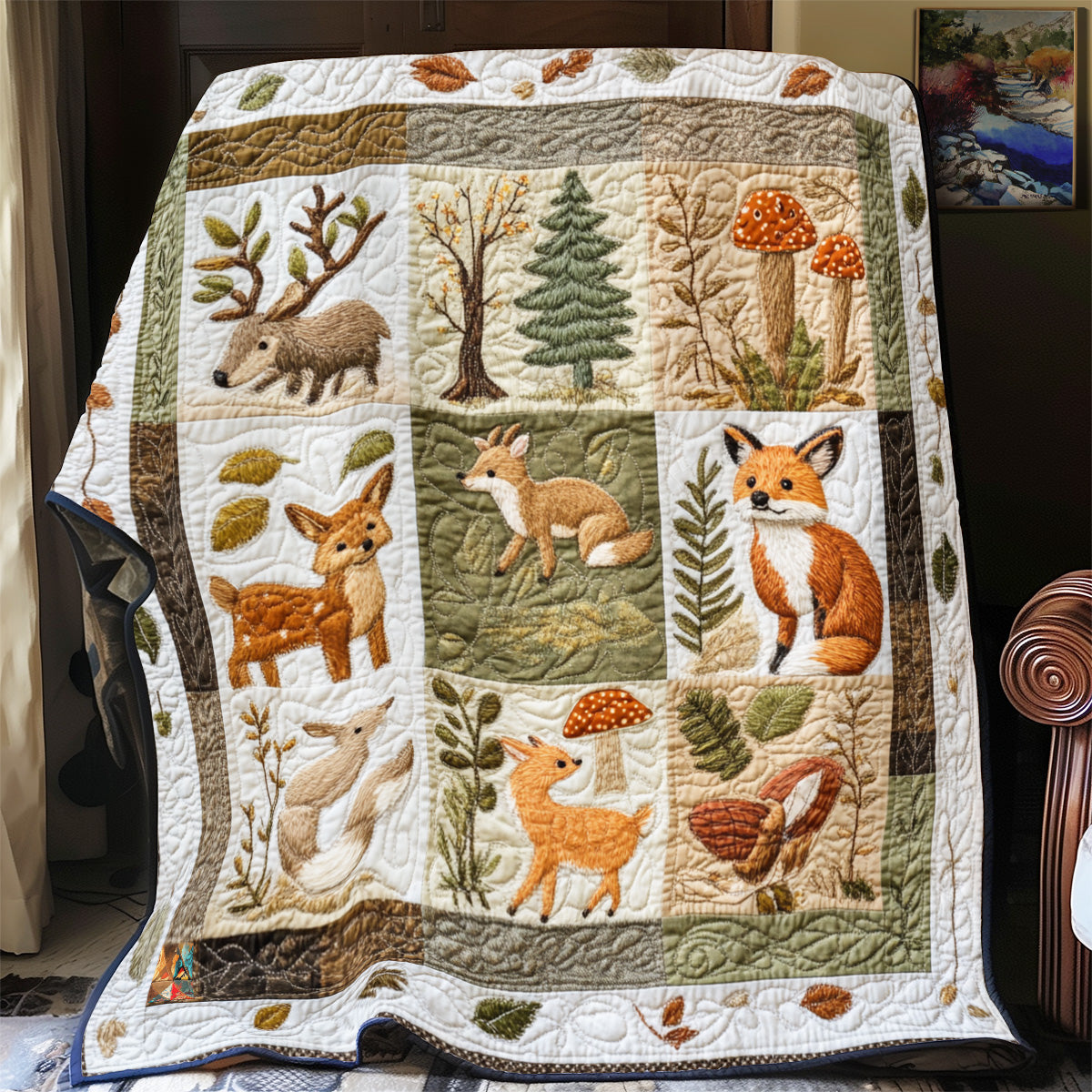 Whimsical Forest YR2712016CL Quilt