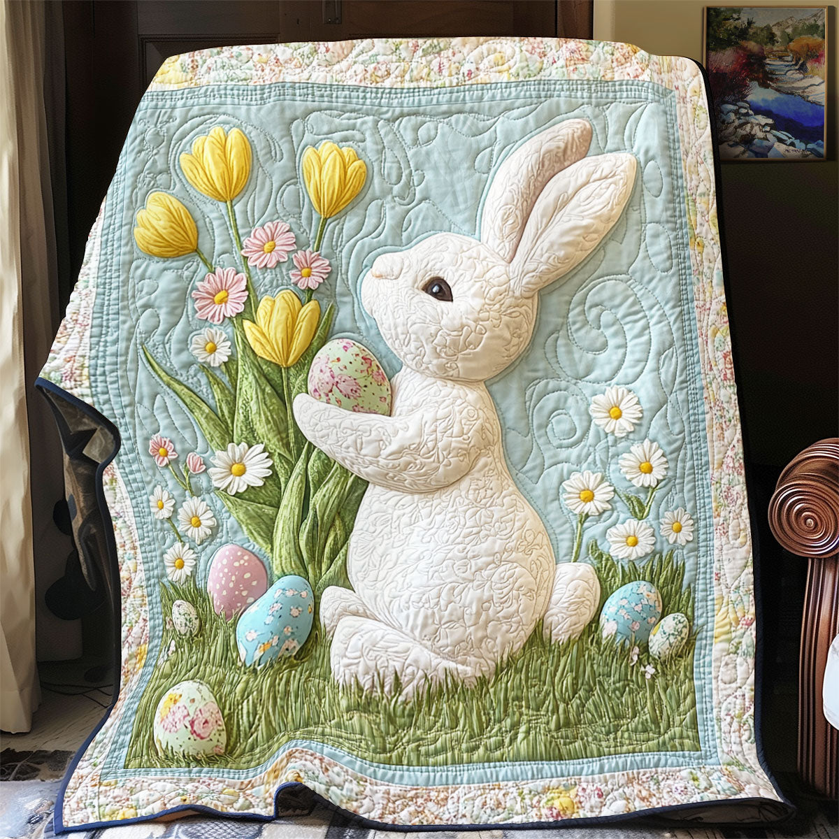 Adorable Bunny WX0403062CL Quilt