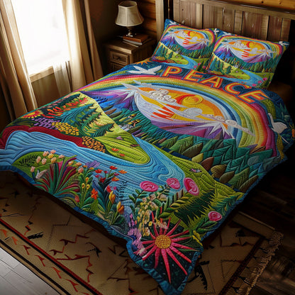 Hippie Peace WJ2810027CL Duvet Cover Set