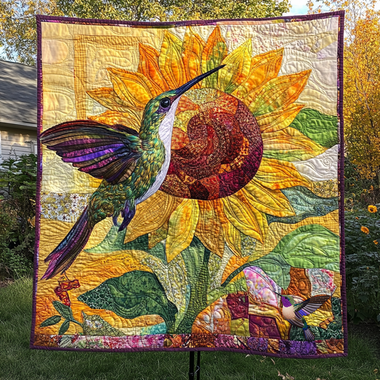 Hummingbird Blossom Dance WN0310046CL Quilt