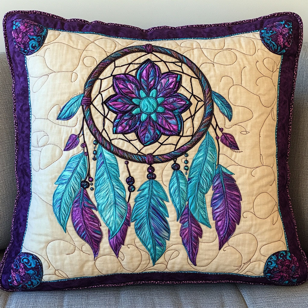 Dreamcatcher Purple WT0703026CL Quilt Pillow Case