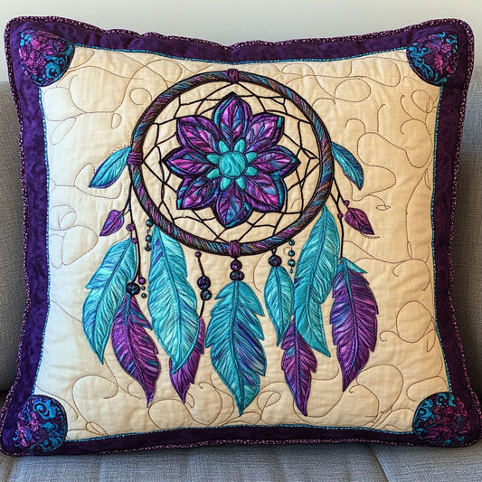 Dreamcatcher Purple WT0703026CL Quilt Pillow Case