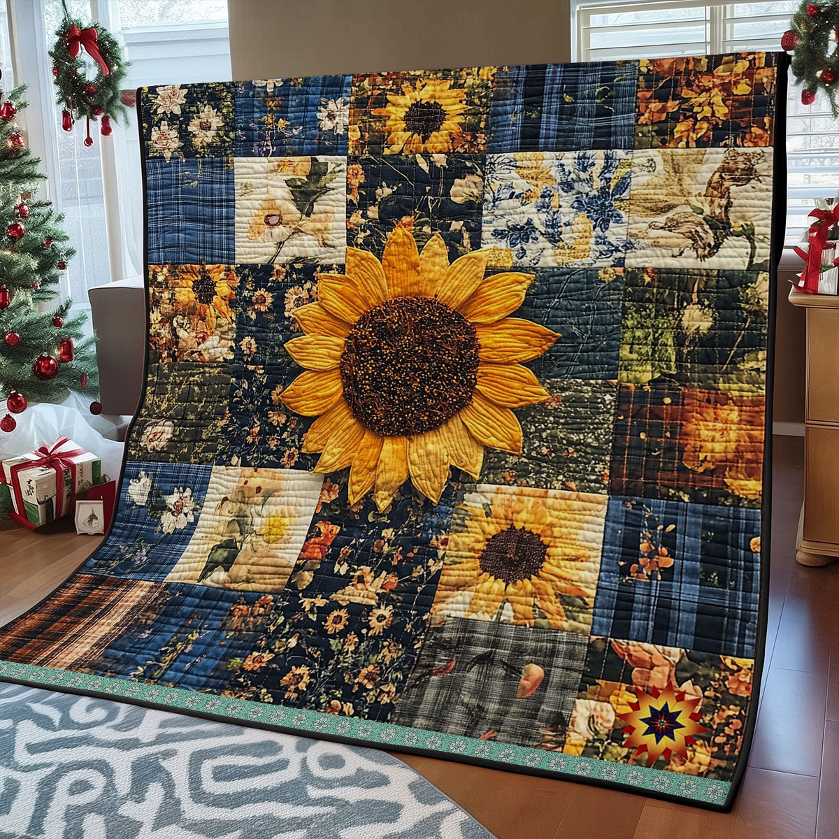 Sunflower WU0310020CL Quilt