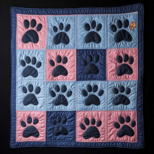 Cat Paws Patchwork WP0310023CL Quilt