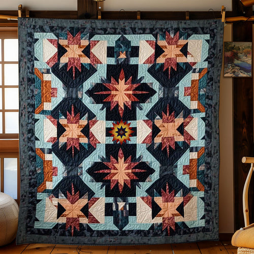 Native American Spirit Stars WN3010058CL Quilt