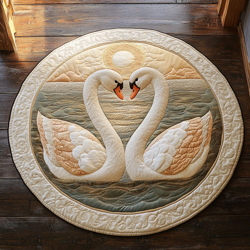 Eternal Love CP2404001CL Quilted Round Mat