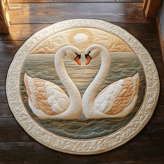 Eternal Love CP2404001CL Quilted Round Mat