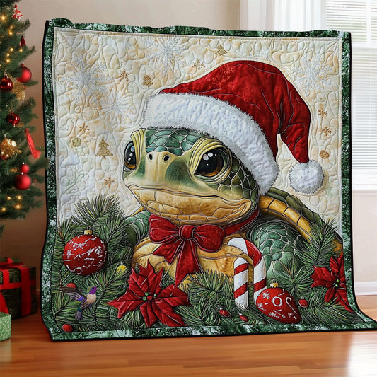 Christmas Turtle WY2511001CL Quilt