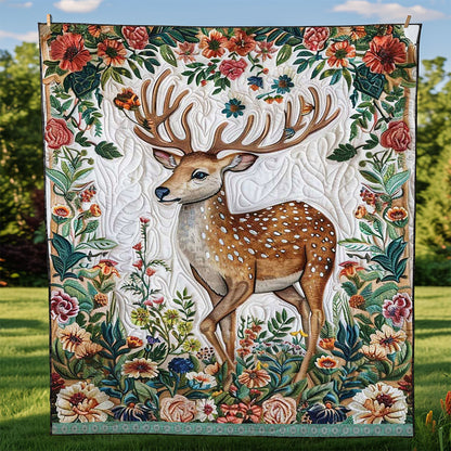 Nature Deer WJ1209017CL Quilt