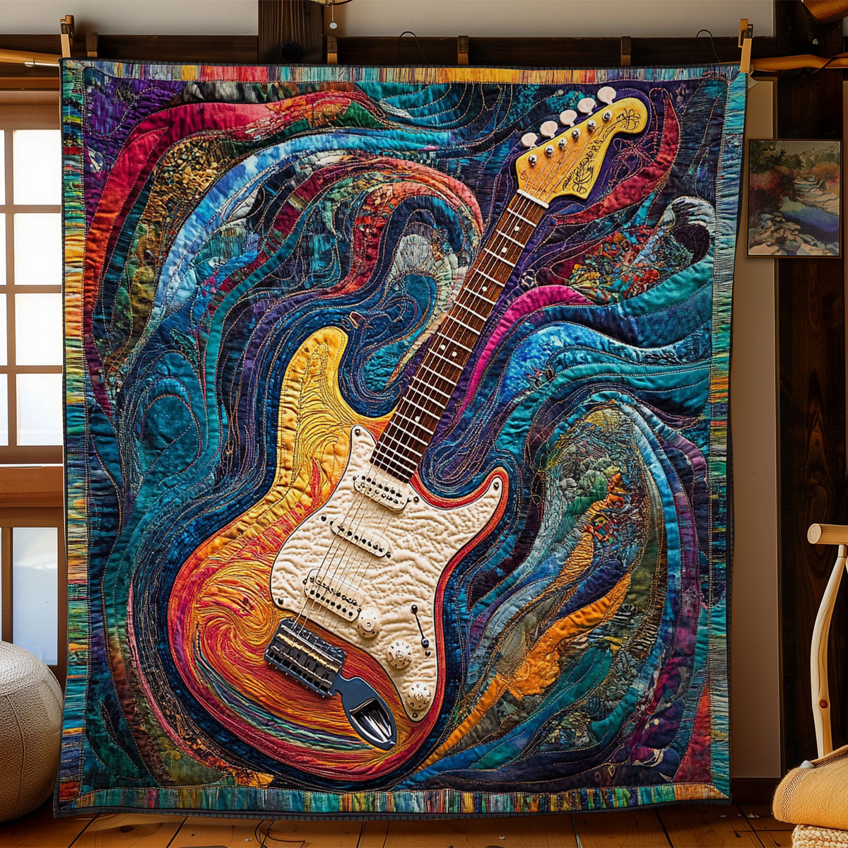 Electric Guitar WY1902075CL Quilt