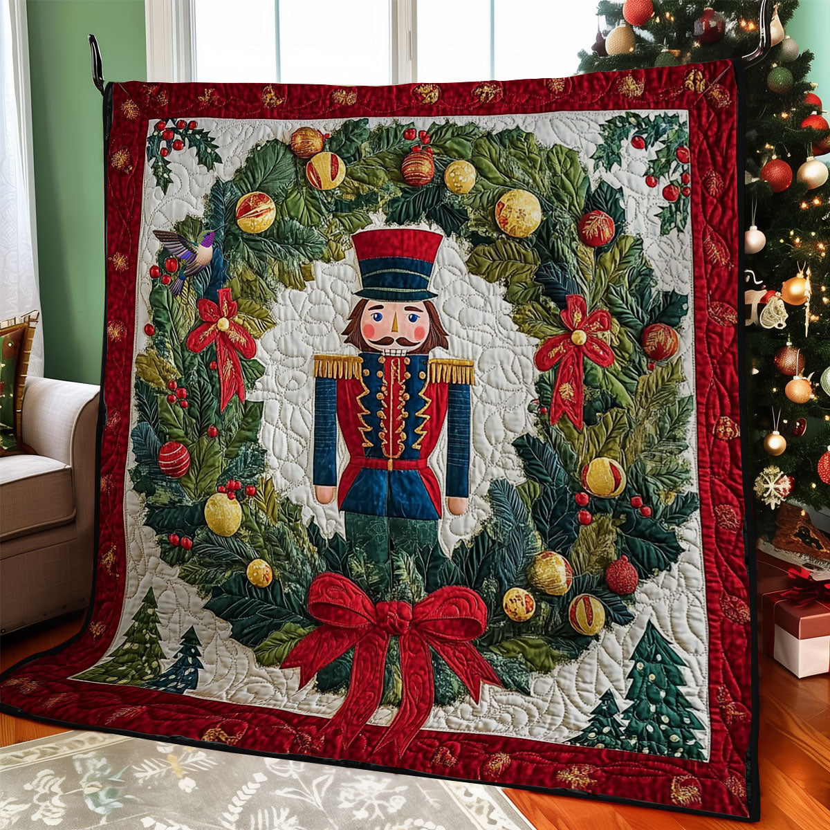 Nutcracker WY2811010CL Quilt