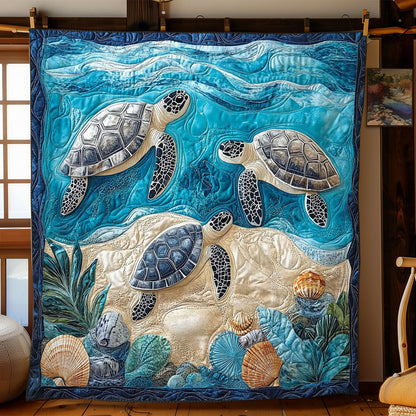 Sea Turtle WJ2712026CL Quilt