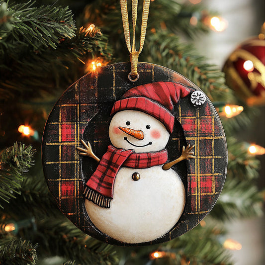 Snowman Wonderland WN1510085CL Christmas Ornament