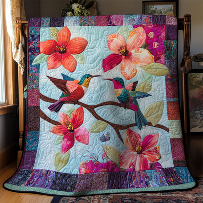 Hummingbird Sapphire Sky WN2509021CL Quilt