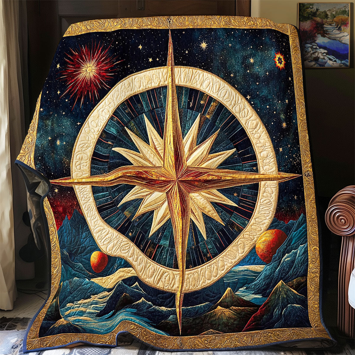 Universal Compass WY0212034CL Quilt