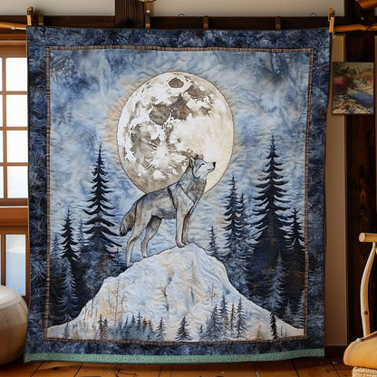 Wolf Night Moon WT1403117CL Quilt