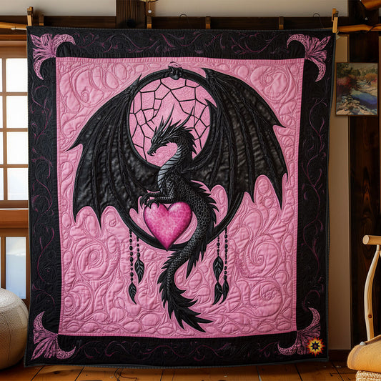 Valentine Dragon Dreamcatcher WY1612028CL Quilt