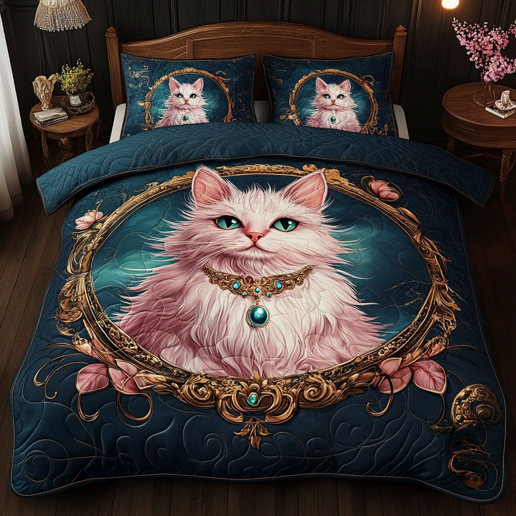 Cat Gemstone Jewelry WT0702006CL Duvet Cover Set