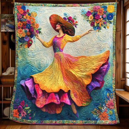 Blooming Dancing XB0804017CL Quilt