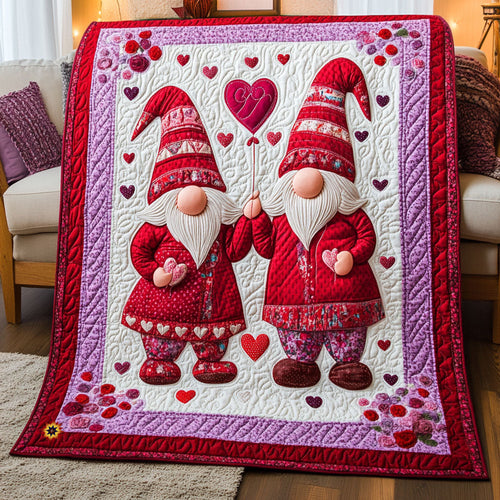 Valentine Gnome WJ2112038CL Quilt