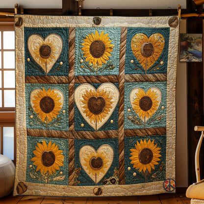 Sunshine Heart WN2211023CL Quilt