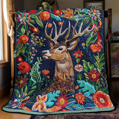 Forest Deer WJ1209013CL Quilt