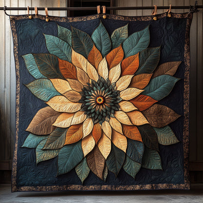 Native American Flower WJ3110020CL Quilt