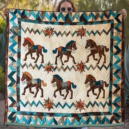 Native American Horse WJ1909003CL Quilt