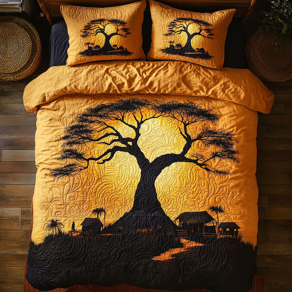 African Baobab Tree Of Life WU2802007CL Duvet Cover Set