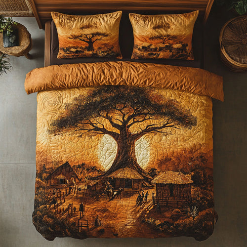 African Baobab Tree Of Life WU2802012CL Duvet Cover Set