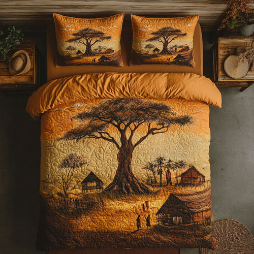 African Baobab Tree Of Life WU2802016CL Duvet Cover Set