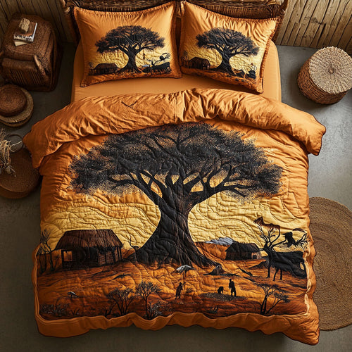 African Baobab Tree Of Life WU2802018CL Duvet Cover Set