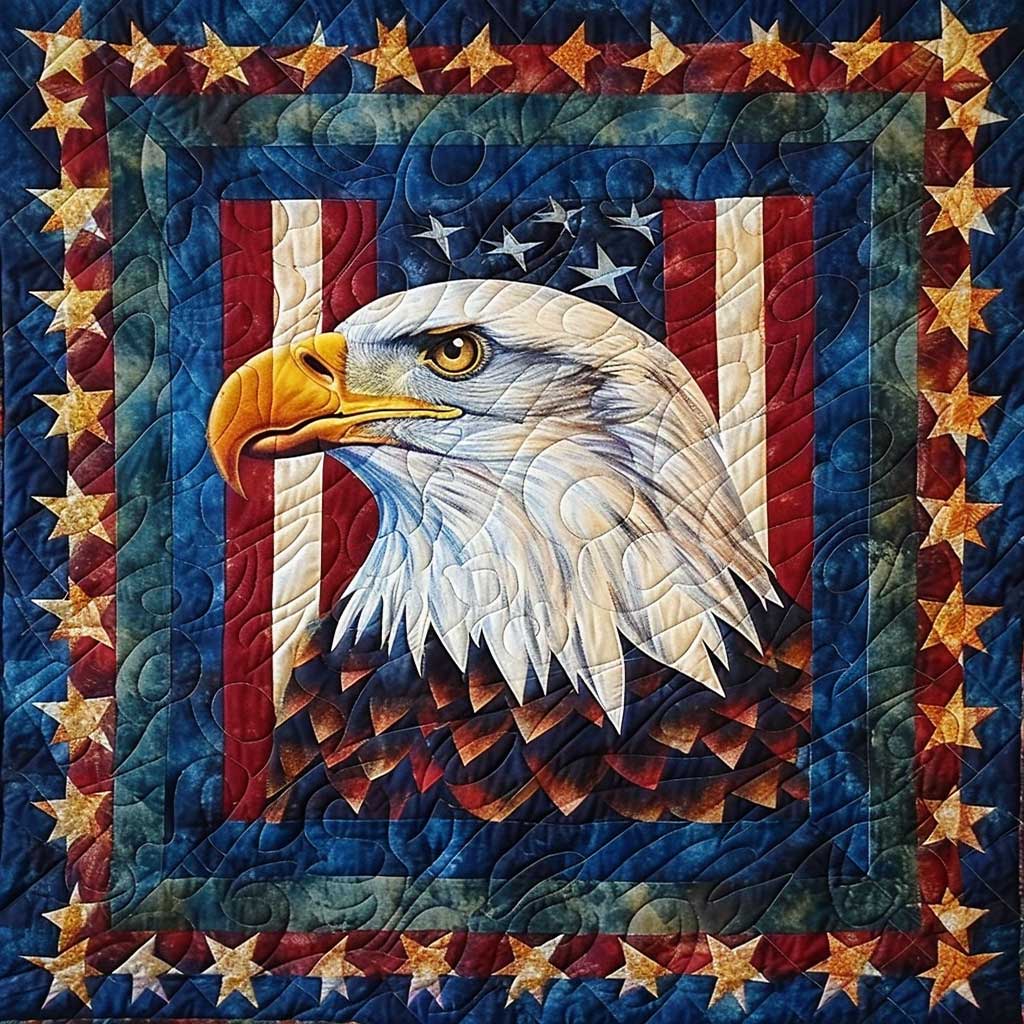 Independence Eagle WJ0407004CL Quilt