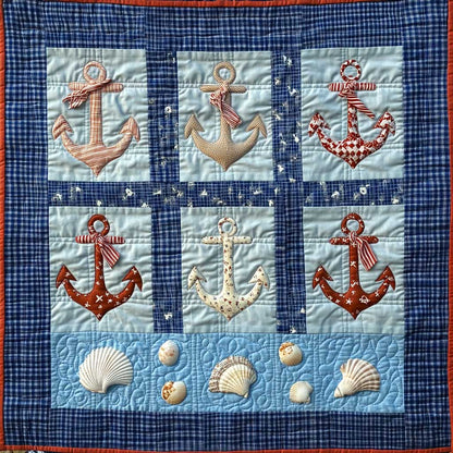 Anchor Seashell XR0108023CL Quilt