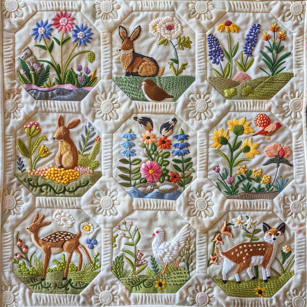 Animal WJ1706001CL Quilt