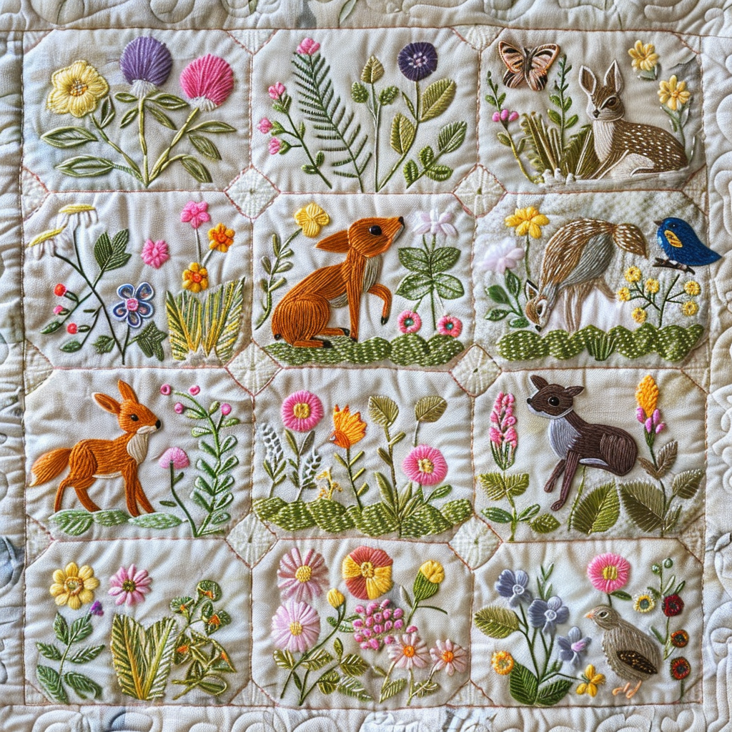 Animal WJ1706002CL Quilt