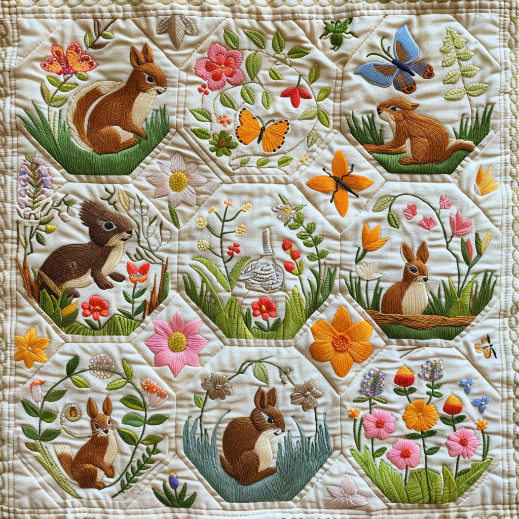 Animals XR1006001CL Quilt