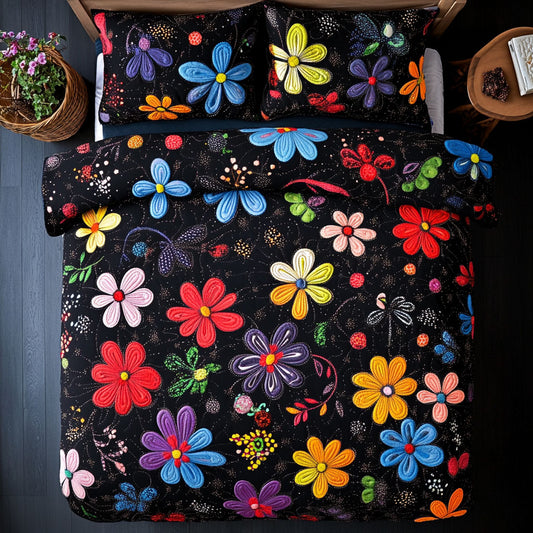 Antique Flower Blooming WU1903031CL Duvet Cover Set