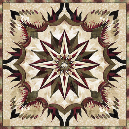 Antique Native Star XR1906007CL Quilt