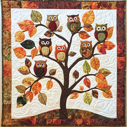 Autumn Owls XR0608024CL Quilt