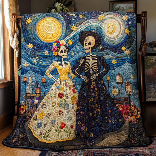 Day Of The Dead Star Whispers WN2810027CL Quilt